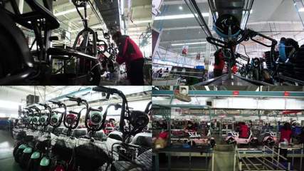 實拍流水線工人操作實拍流水線工人操作