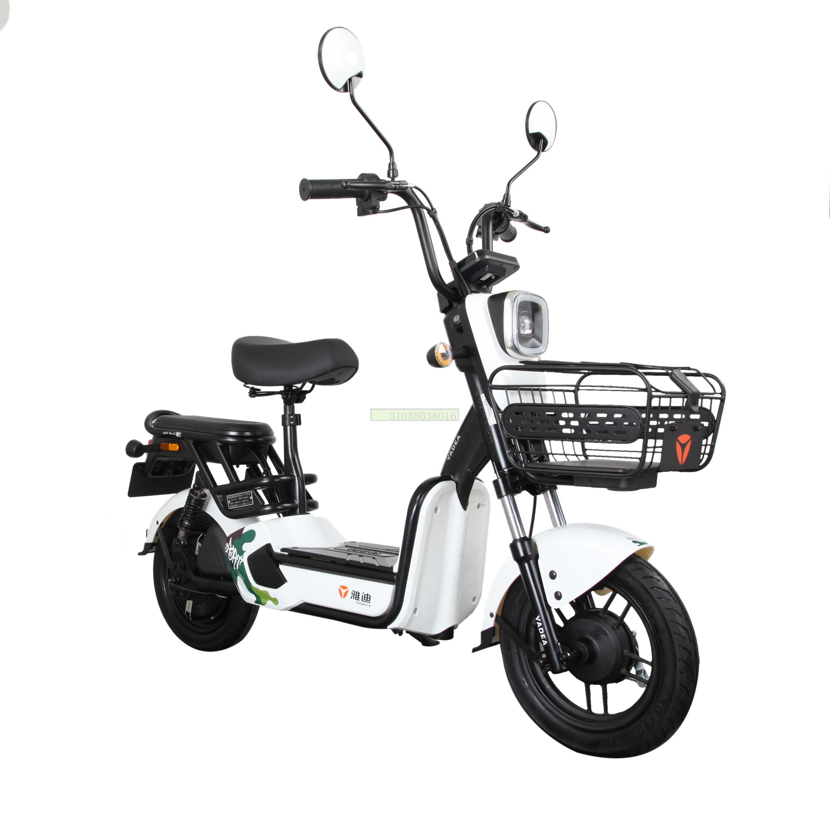 雅迪電動車冠能三代m9旅行版邊三輪偏三輪八嘎車個性代步電三輪車