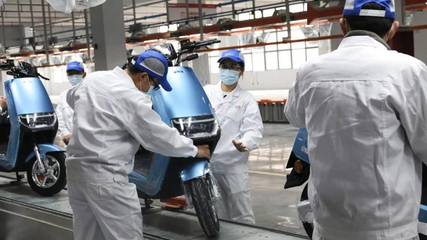 趁勝勢·創(chuàng)盛世 新大洲全生態(tài)智慧工廠正式投產(chǎn)，開啟電動(dòng)車智造新篇章